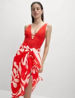 Pure Cotton Printed Sarong 20 Pure Cotton Printed Sarong -M&S pure cotton printed sarong 5