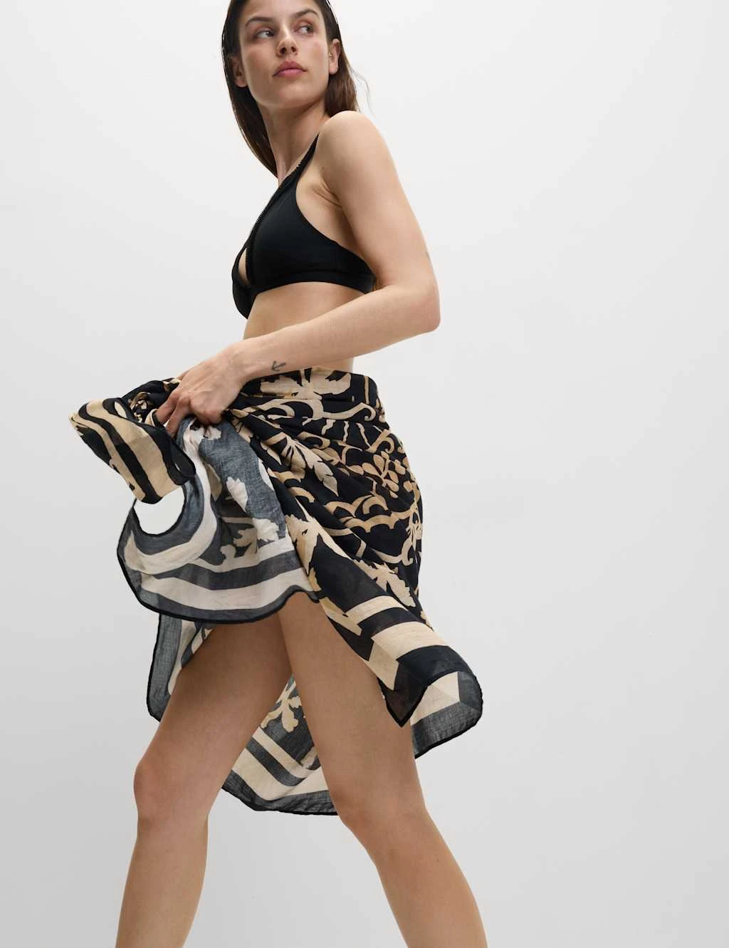 Pure Cotton Printed Sarong 13 Pure Cotton Printed Sarong - Image 11