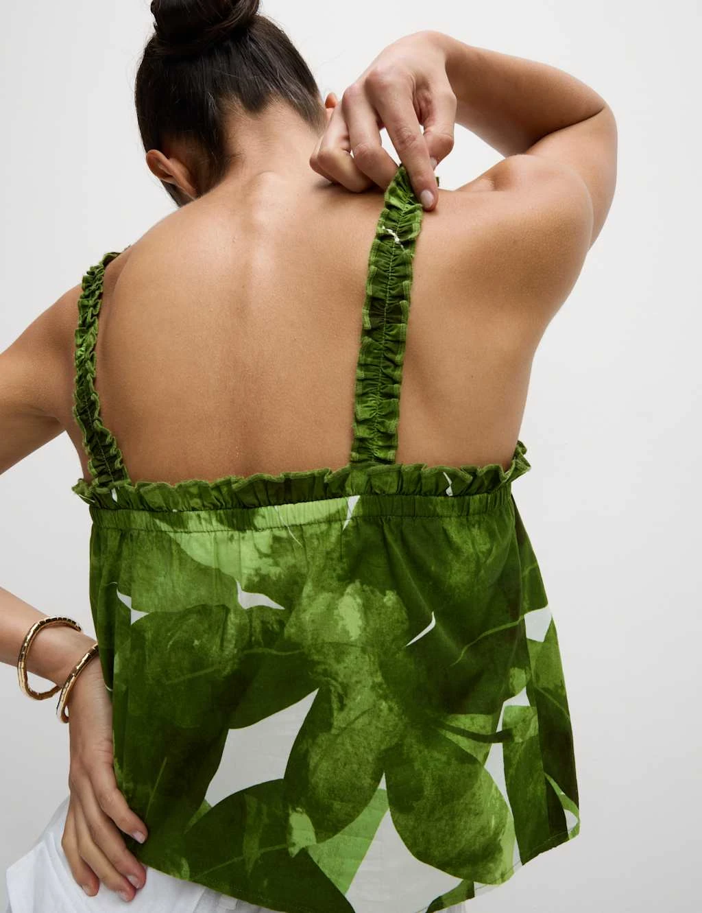 Pure Cotton Printed Strappy Vest 12 Pure Cotton Printed Strappy Vest - Image 10