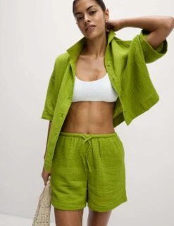 Pure Cotton Beach Shorts 40 Pure Cotton Beach Shorts -M&S pure cotton shorts 11