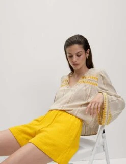 Pure Cotton Beach Shorts 35 Pure Cotton Beach Shorts -M&S pure cotton shorts 7