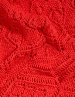 Pure Cotton Textured Slim Fit Knitted Top -M&S pure cotton textured slim fit knitted top 7