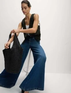 Pure Cotton Textured Vest -M&S pure cotton textured vest 13