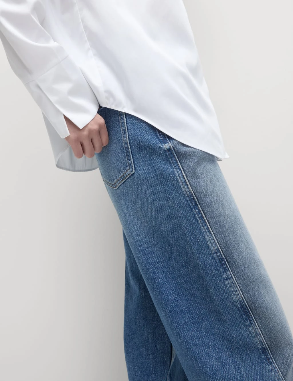 Pure Cotton V-Neck Shirt 11 Pure Cotton V-Neck Shirt - Image 9