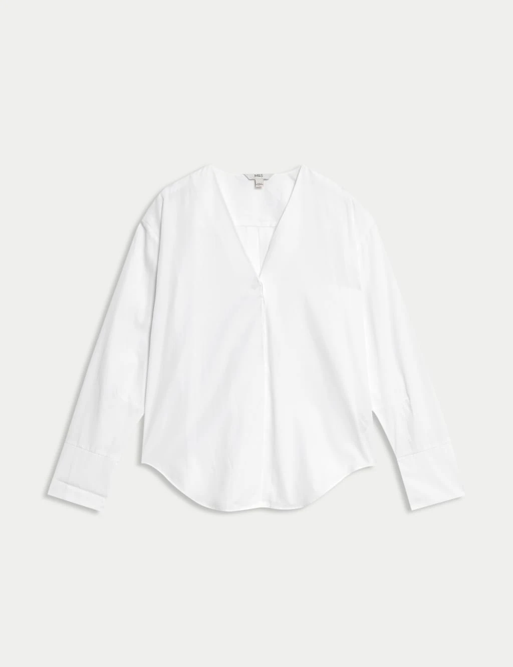 Pure Cotton V-Neck Shirt 13 Pure Cotton V-Neck Shirt - Image 11