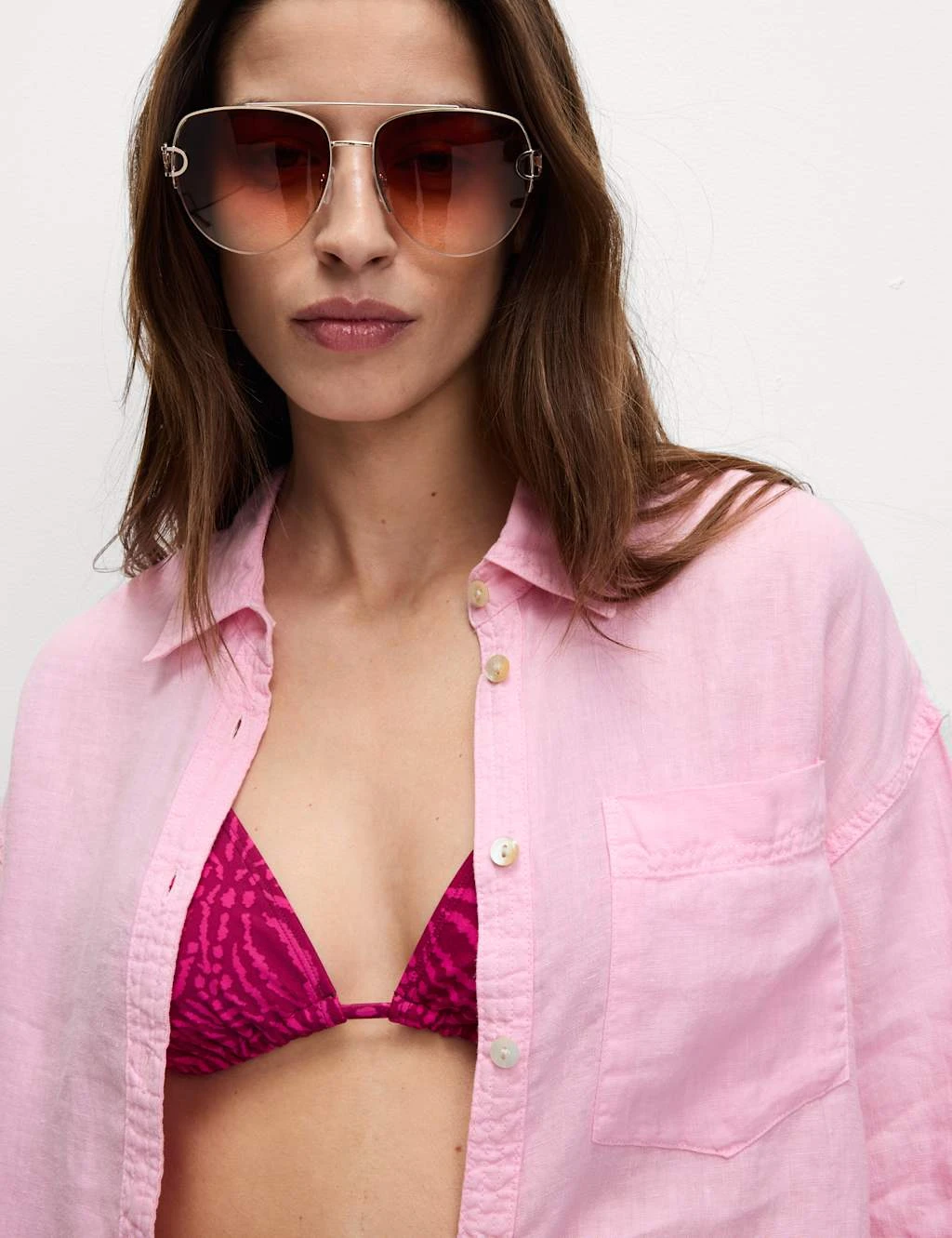 Pure Linen Collared Relaxed Shirt 10 Pure Linen Collared Relaxed Shirt - Image 8