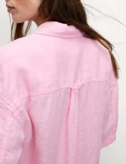 Pure Linen Collared Relaxed Shirt 24 Pure Linen Collared Relaxed Shirt -M&S pure linen collared relaxed shirt 8