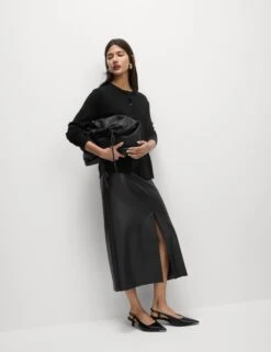 Pure Merino Wool Crew Neck Cardigan -M&S pure merino wool crew neck cardigan 15