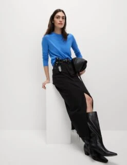 Pure Merino Wool Crew Neck Jumper -M&S pure merino wool crew neck jumper 6