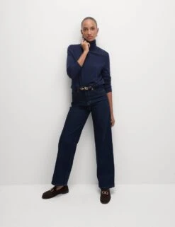 Pure Merino Wool Roll Neck Jumper -M&S pure merino wool roll neck jumper 16