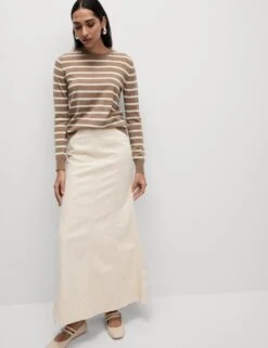 Pure Merino Wool Striped Jumper -M&S pure merino wool striped jumper 10