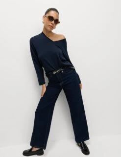 Pure Merino Wool V-Neck Jumper -M&S pure merino wool v neck jumper 13