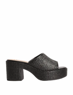 Raffia Woven Platform Peep Toe Mules -M&S raffia woven platform peep toe mules 1