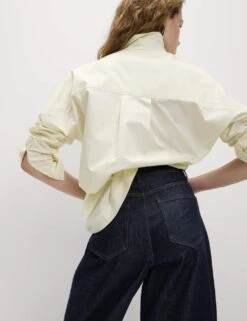 Relaxed Mid Rise Barrel Jeans -M&S relaxed mid rise barrel jeans 9