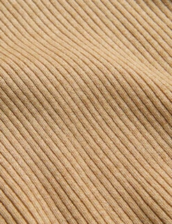 Ribbed Collared Tipped Detail Knitted Top -M&S ribbed collared tipped detail knitted top 9