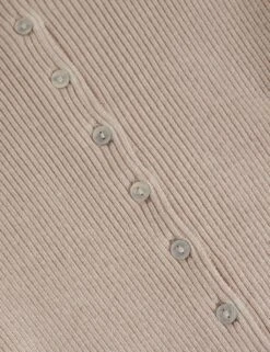 Ribbed Crew Neck Cardigan -M&S ribbed crew neck cardigan 7