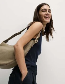 Ribbed Crew Neck Fitted Knitted Vest -M&S ribbed crew neck fitted knitted vest 12