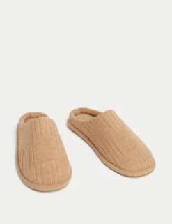 Round Toe Mule Slippers -M&S round toe mule slippers 3