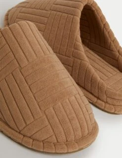 Round Toe Mule Slippers -M&S round toe mule slippers 5