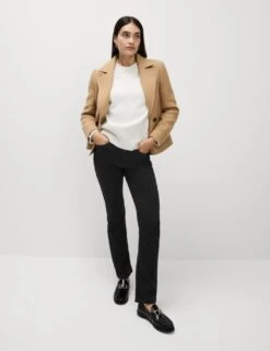 Roma Straight Leg Jeans 32 Roma Straight Leg Jeans -M&S sateen roma rise straight leg jeans 7