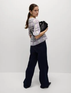 Shirred Tie Front Blouse -M&S shirred tie front blouse 6