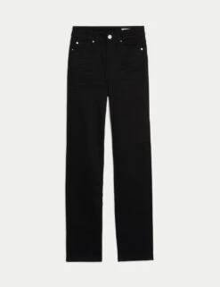 Sienna Straight Leg Jeans -M&S sienna high waisted straight leg jeans 11