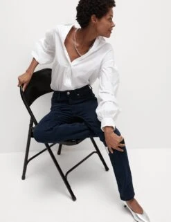 Sienna Straight Leg Jeans -M&S sienna high waisted straight leg jeans 4