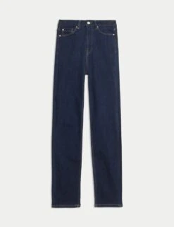 Sienna Supersoft High Waisted Jeans -M&S sienna supersoft high waisted jeans 12