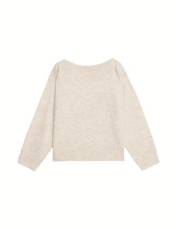 Slash Neck Relaxed Jumper With Alpaca -M&S slash neck relaxed jumper with alpaca 1