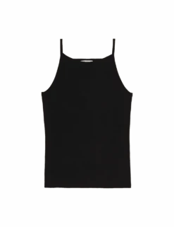 Square Neck Fitted Knitted Vest -M&S square neck fitted knitted vest