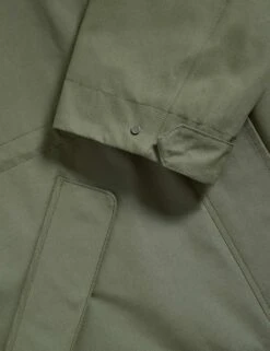 Stormwear™ Hooded Rain Jacket With Cotton -M&S stormwear hooded rain jacket with cotton 9