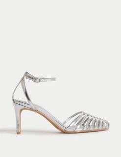 Strappy Stiletto Heel Sandals -M&S strappy stiletto heel sandals 3