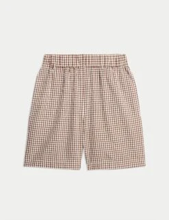 Pull On Shorts -M&S striped shorts