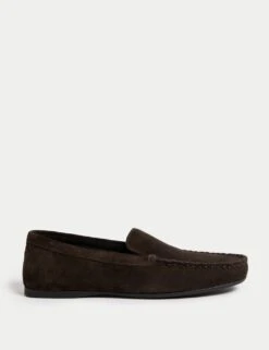 Suede Flat Loafers -M&S suede flat loafers 5