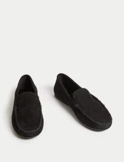 Suede Flat Loafers -M&S suede flat loafers 7