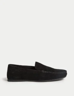 Suede Flat Loafers -M&S suede flat loafers 8