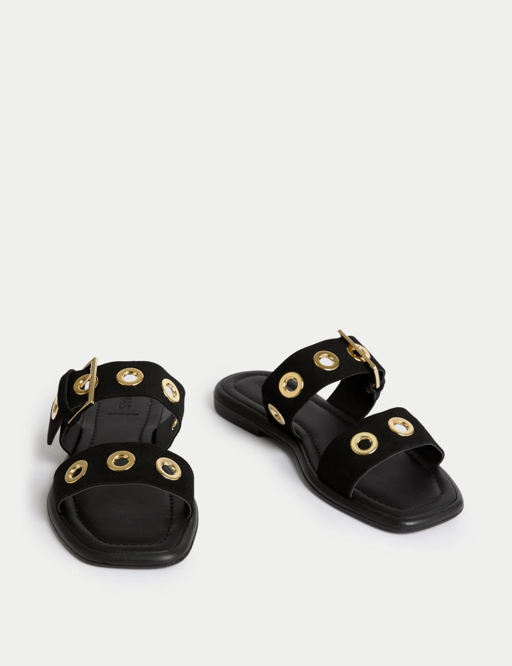 Suede Flat Mule Sandals 6 Suede Flat Mule Sandals - Image 4