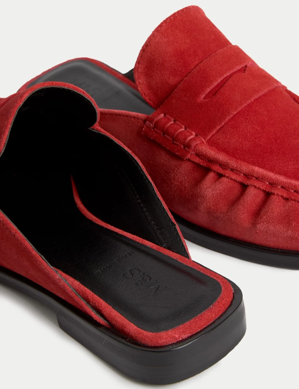 Suede Loafer Mules 13 Suede Loafer Mules - Image 11
