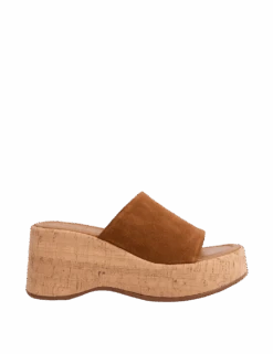 Suede Slip On Platform Mules -M&S suede slip on platform mules 1