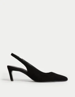Suede Stiletto Heel Court Shoes -M&S suede stiletto heel court shoes 4