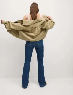 Suedette Lightweight Jacket -M&S suedette lightweight jacket 10