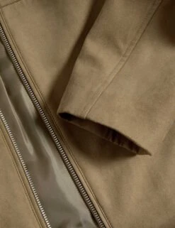 Suedette Moto Jacket -M&S suedette moto jacket 9