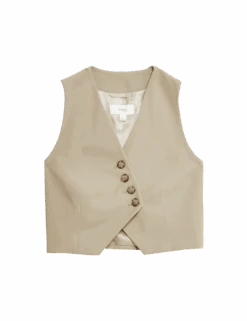 Tailored Asymmetric Waistcoat 18 Tailored Asymmetric Waistcoat -M&S tailored asymmetric waistcoat 1