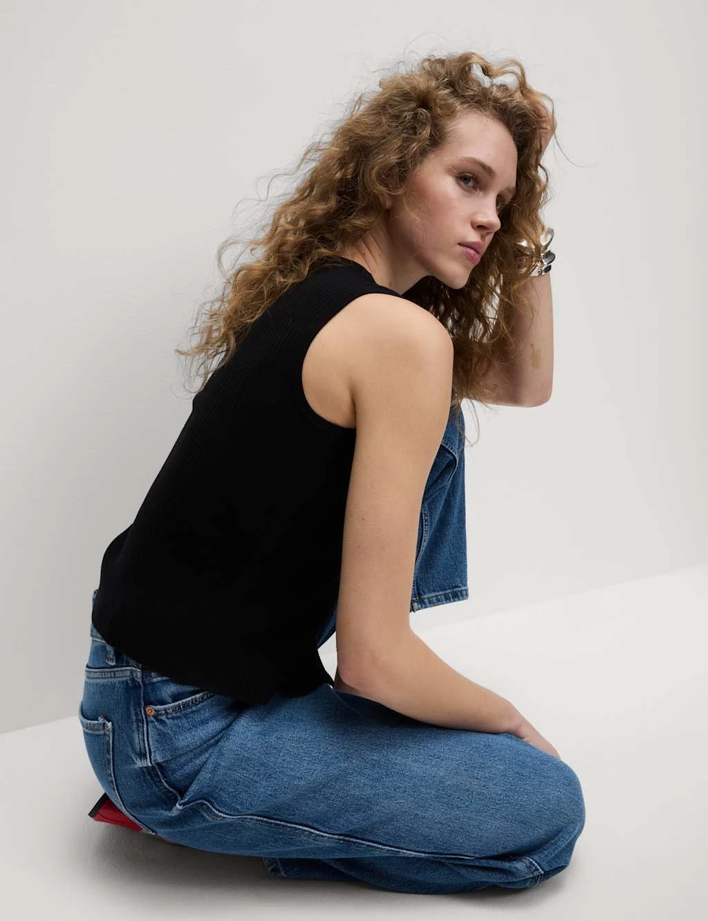 Textured Crew Neck Button Through Waistcoat 21 Textured Crew Neck Button Through Waistcoat - Image 19