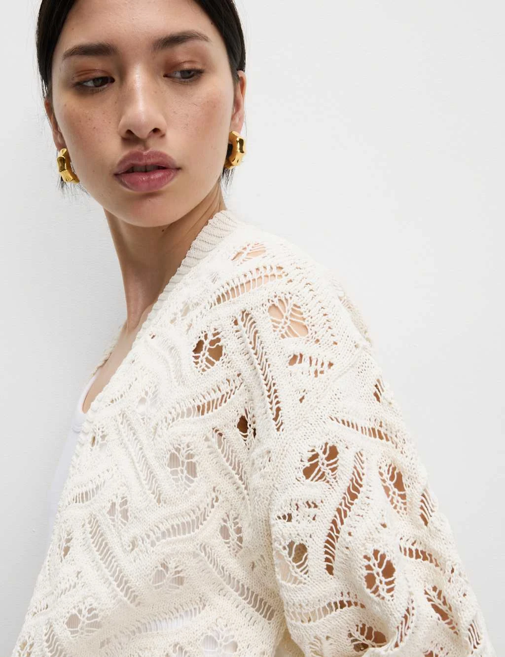 Textured Edge To Edge Longline Cardigan 15 Textured Edge To Edge Longline Cardigan - Image 13