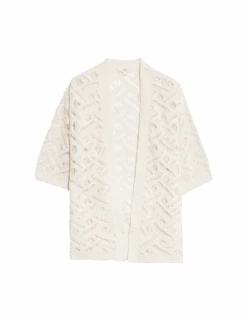 Textured Edge To Edge Longline Cardigan 30 Textured Edge To Edge Longline Cardigan -M&S textured edge to edge longline cardigan