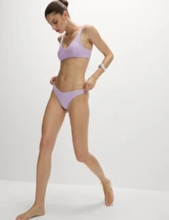 Textured Padded Plunge Bikini Top 26 Textured Padded Plunge Bikini Top -M&S textured padded plunge bikini top 10