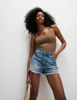 Textured Scoop Neck Cross Back Swimsuit -M&S textured scoop neck cross back swimsuit 11