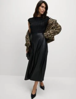 Short Sleeve Textured Top -M&S textured top 9