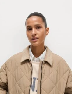 Thermowarmth™ Quilted Collared Jacket -M&S thermowarmth quilted collared jacket 9